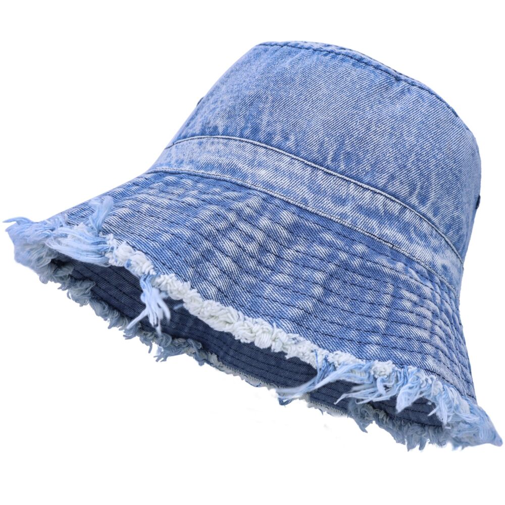 9171 Denim Bucket Hats Denim Cowboy Hats Boonie Hat Trendy Cute Bucket Hat